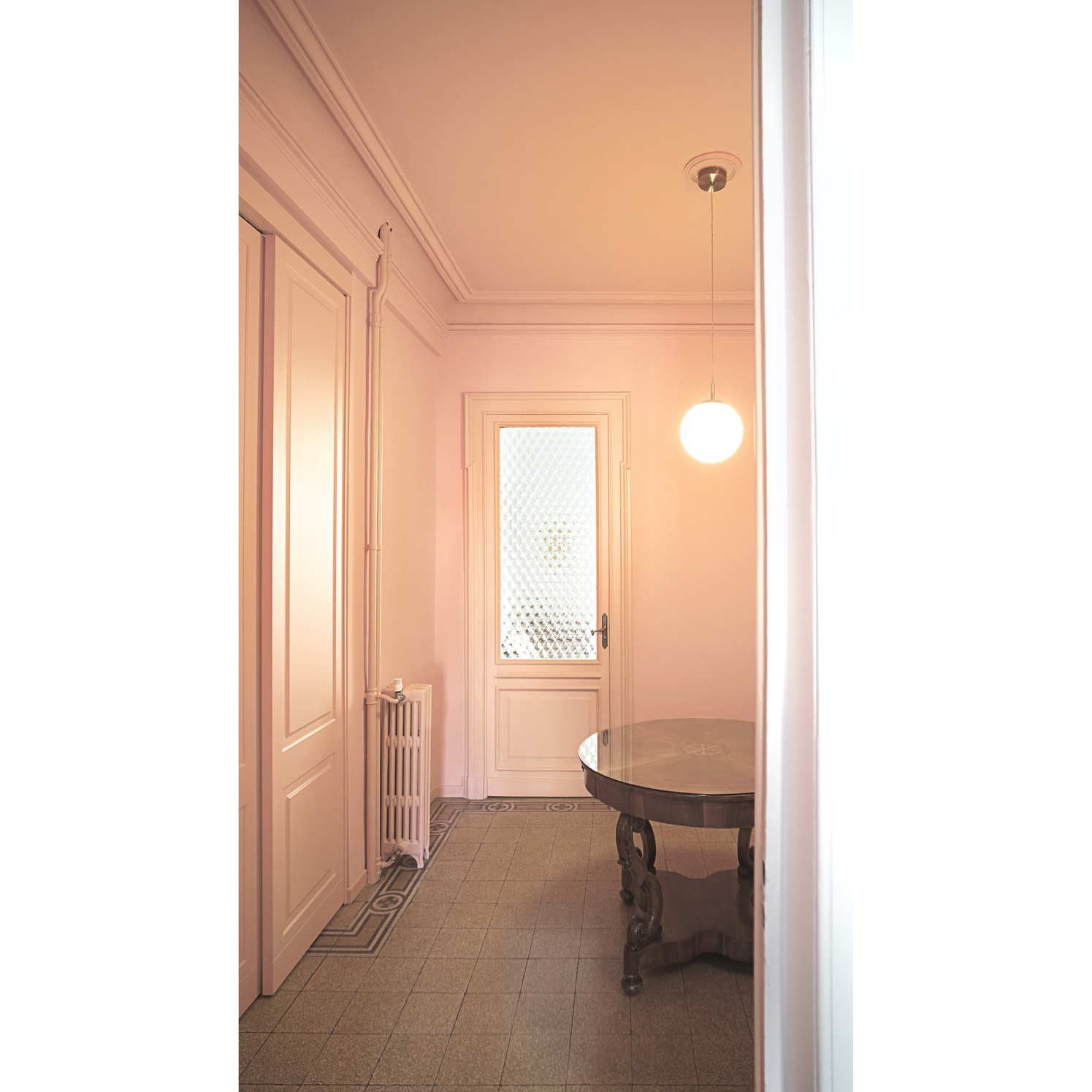 Casa Marinella entrance, Turin interior renovation — Studio Lapse