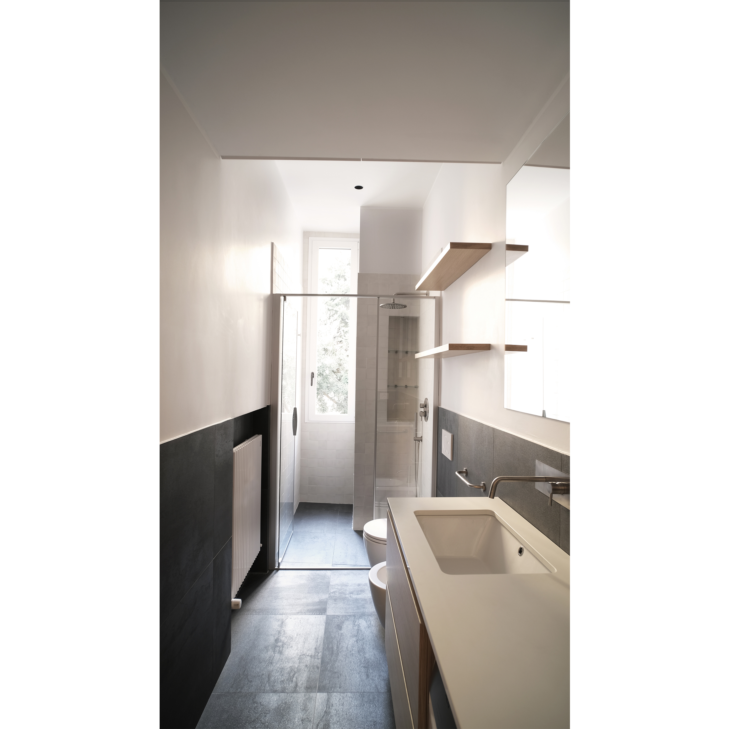Rear Window interior and garden connection in Milan — Studio Lapse